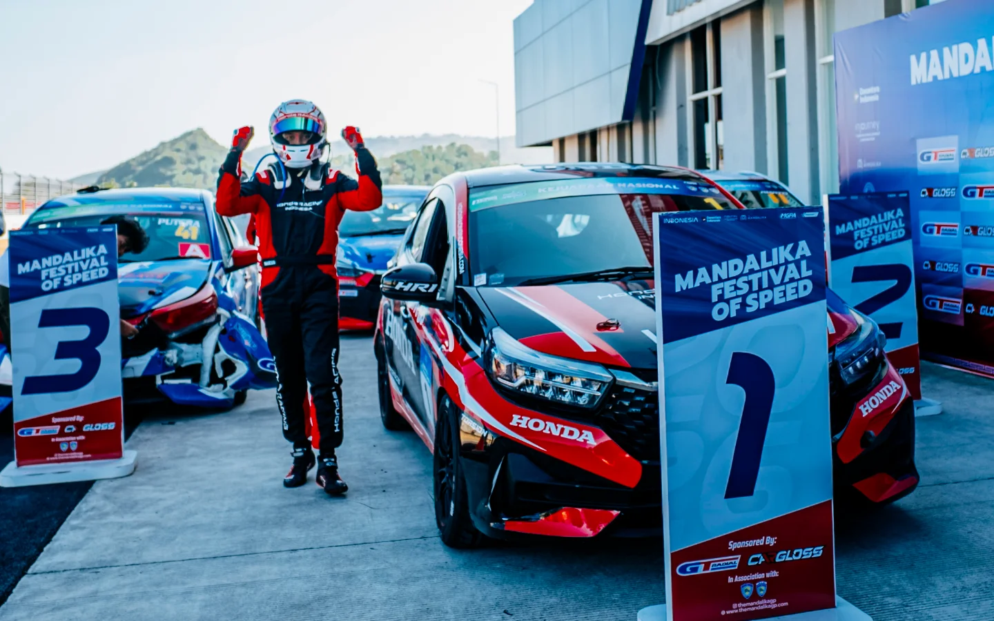 Avila Bahar Bawa Honda Brio Juara di Race Kedua ITCR 1200 Mandalika